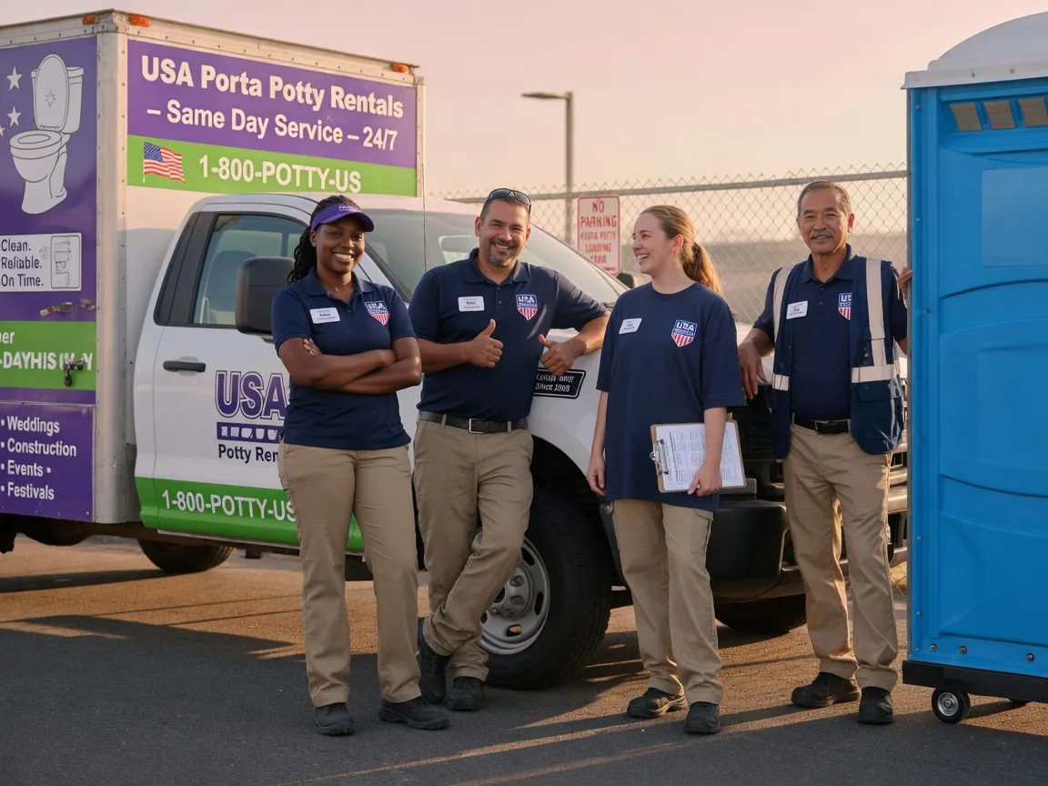 Porta Potty Rental company in Creve Coeur, IL