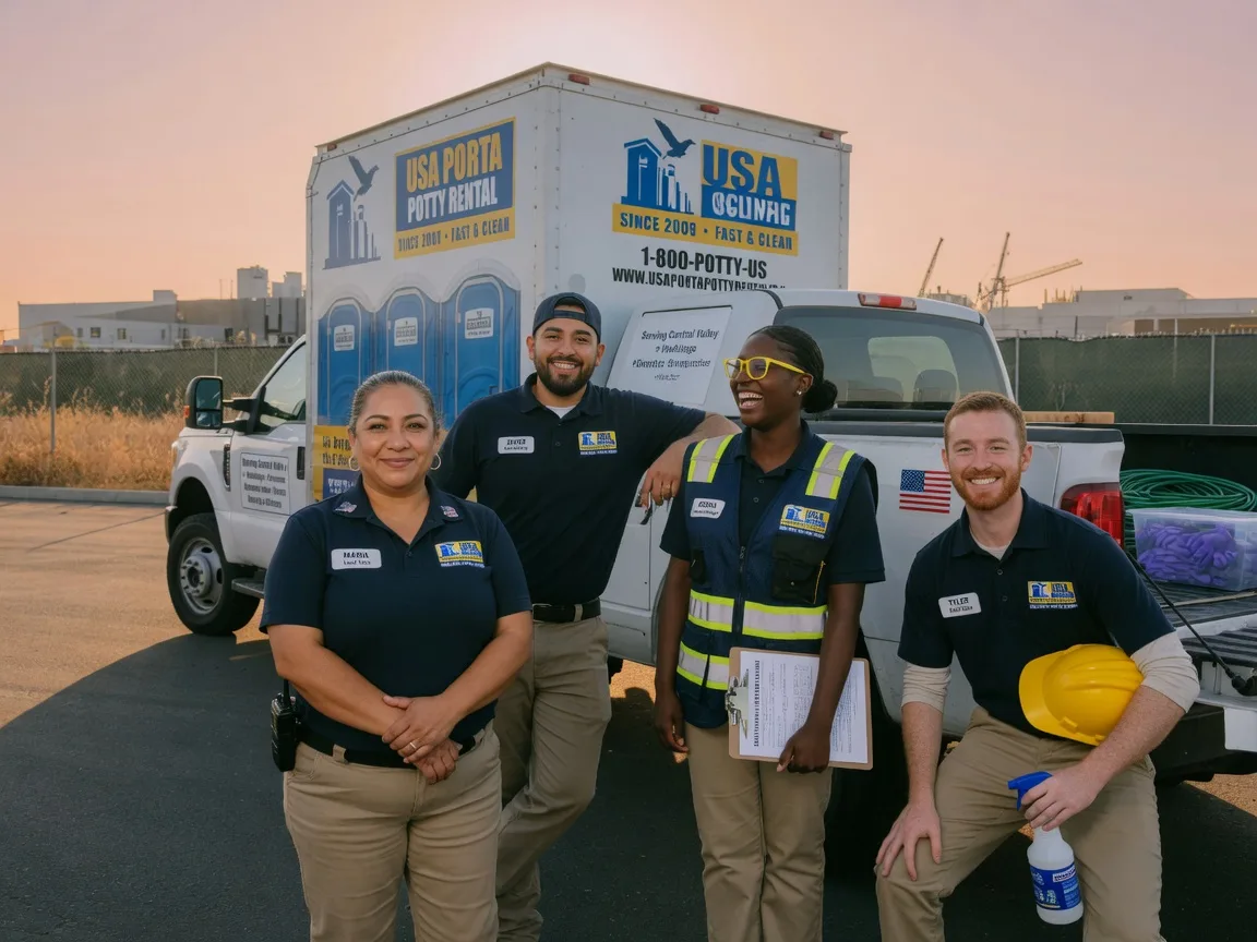 Portable Toilet Rental company in Creve Coeur, IL